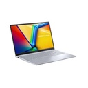 ASUS VIVOBOOK 15X OLED K3504VA-1340P, i5 13TH GEN, 16GB DDR4 (8GB ON BOARD), 512GB SSD, 15.6 INCH OLED FHD, WITH FINGERPRINT, ILLUMINATED KEYBOARD, WIFI6, COOL SILVER, (K3504VA-MA516W)